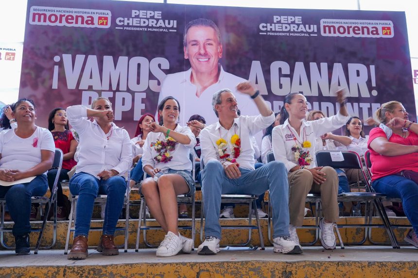 El Candidato realizó su cierre de campaña con gran ánimo en la U.H La Margarita